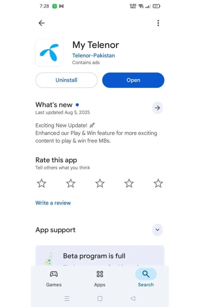Install-the-My-Telenor-App