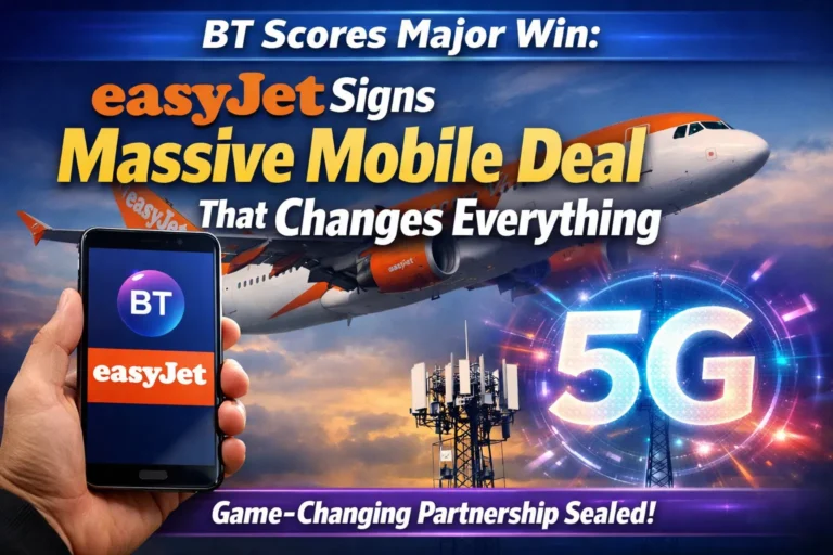 BT Scores Major Win: easyJet Signs Massive Mobile Deal That Changes Everything