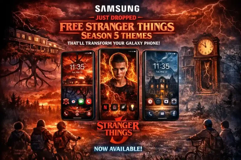 Samsung Galaxy Users Can Now Transform Their Phones Into the Upside Down (But There's a Catch!)