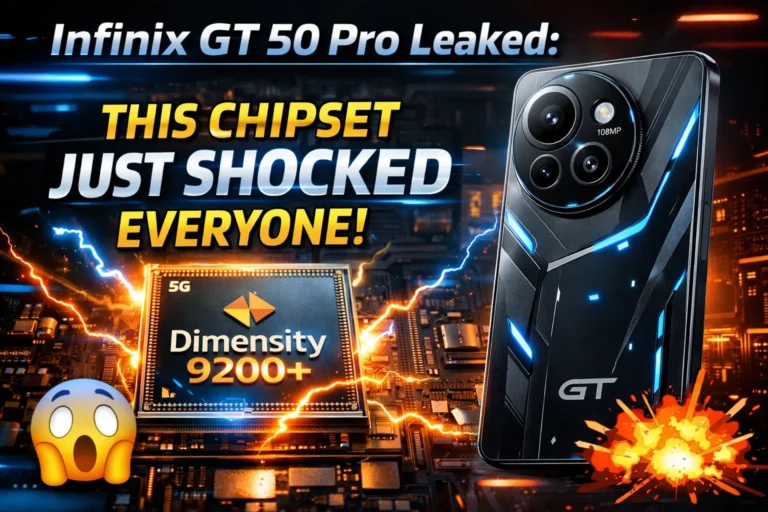 Infinix GT 50 Pro Leaked: This Chipset Just Shocked Everyone!