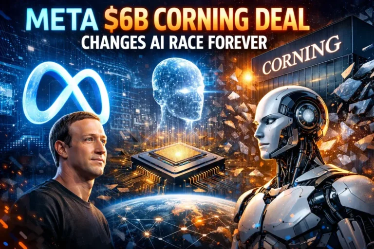 Meta $6B Corning Deal Changes AI Race Forever