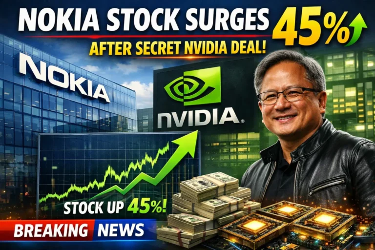 Nokia Stock Surges 45% After Secret Nvidia Deal