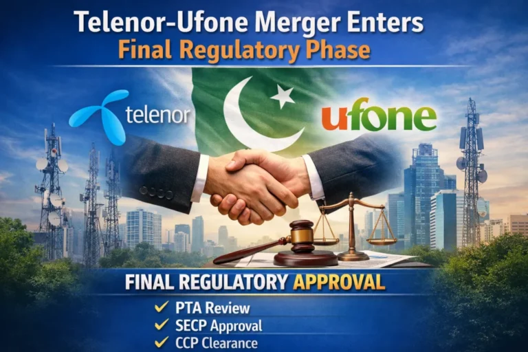 Telenor-Ufone Merger Enters Final Regulatory Phase