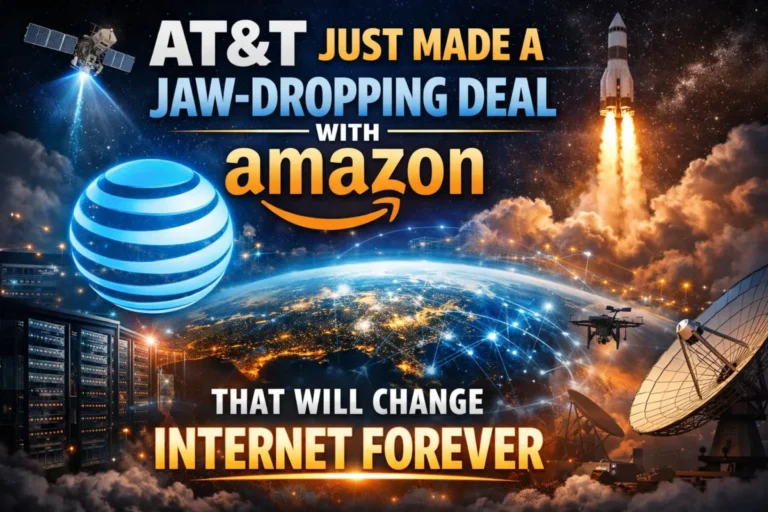 AT&T Just Made a Jaw-Dropping Deal With Amazon That Will Change Internet Forever
