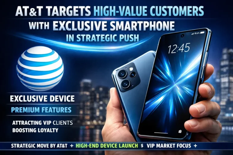 AT&T Targets High-Value Customers With Exclusive Smartphone in Strategic Push