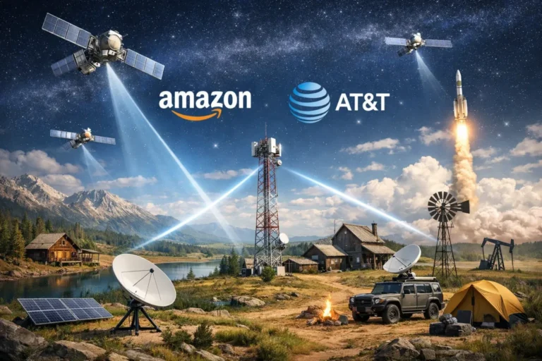 Amazon and AT&T Join Forces to Bring Satellite Internet to America Most Remote Corners