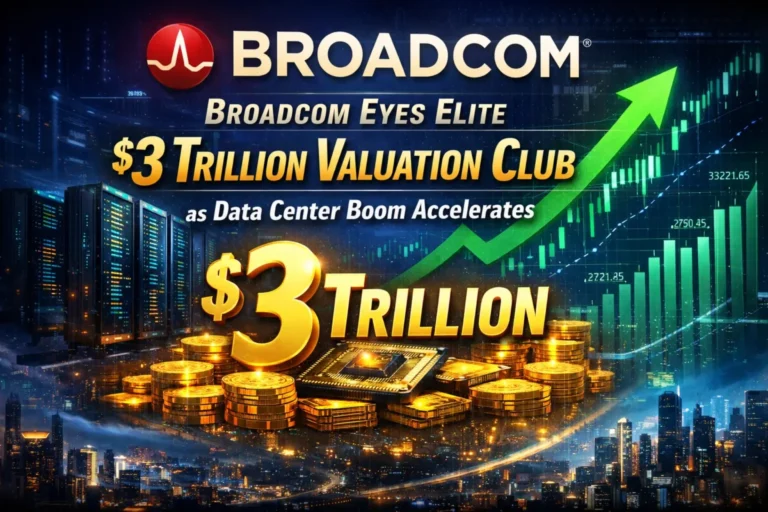 Broadcom Eyes Elite $3 Trillion Valuation Club as Data Center Boom Accelerates
