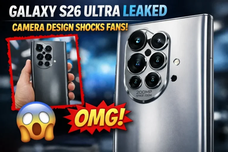 Samsung Galaxy S26 Ultra Just Leaked in Official Renders